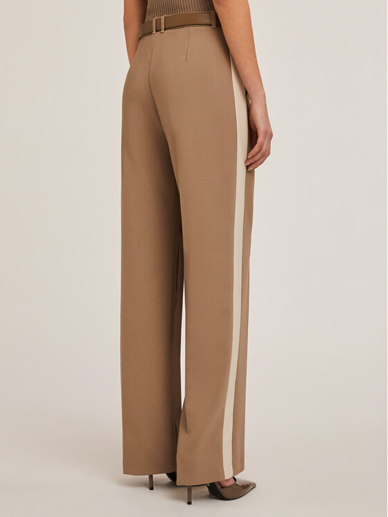 Motivi Motivi Pantaloni di tessuto P204Q003760N022 Marrone Over Fit