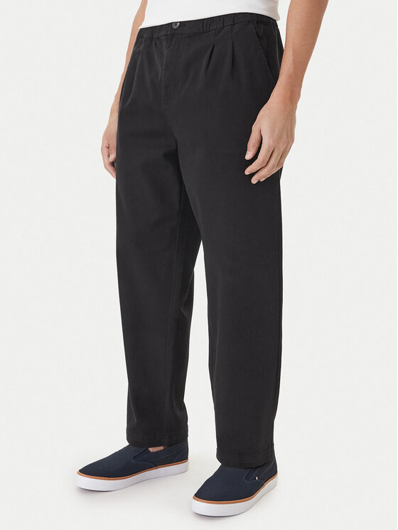 Nautica Nautica Παντελόνι chino Varuna 2 NCC03963 Μαύρο Regular Fit