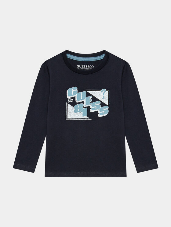 Guess Guess Blusa N3BI03 I3Z14 Blu Regular Fit