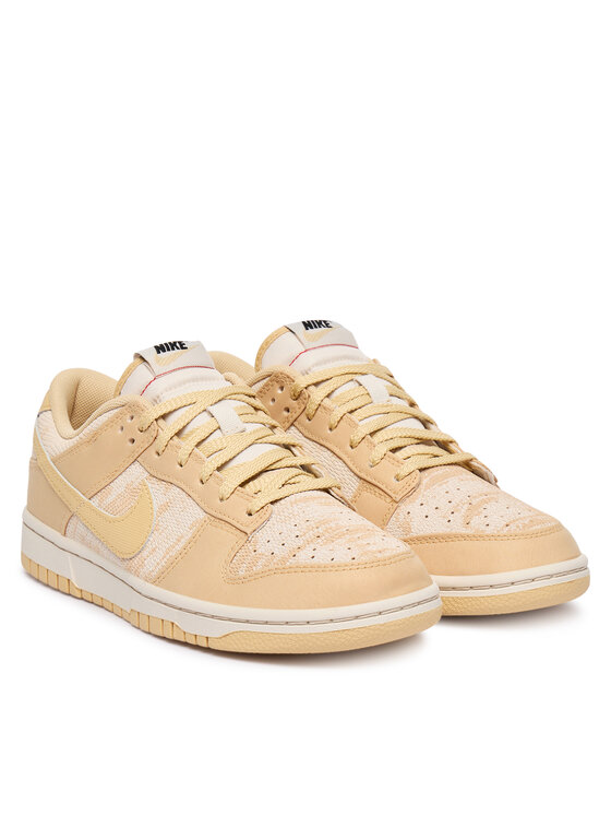 Nike Nike Сникърси Dunk Low HJ5777 101 Бежов