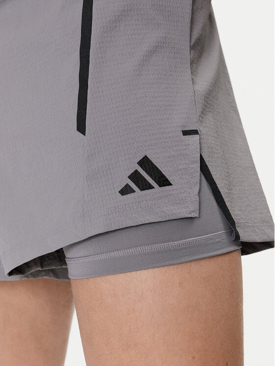 adidas adidas Αθλητικό σορτς D4T Pro Series Adistrong IT7519 Γκρι Regular Fit