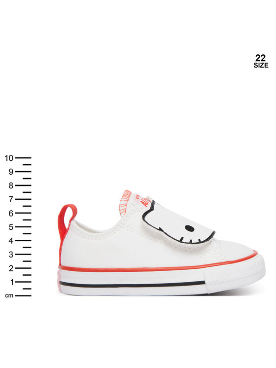 Converse Converse Plátěnky Chuck Taylor All Star 2V A17704C Bílá