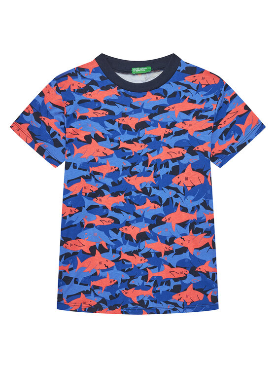 United Colors Of Benetton United Colors Of Benetton Pidžama 3X0Y0P08Q Tumši zils Relaxed Fit