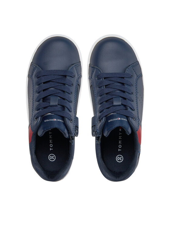 Tommy Hilfiger Tommy Hilfiger Sneakers Flag Low Cut Lace-Up Sneaker T3X9-33356-1355 M Dunkelblau