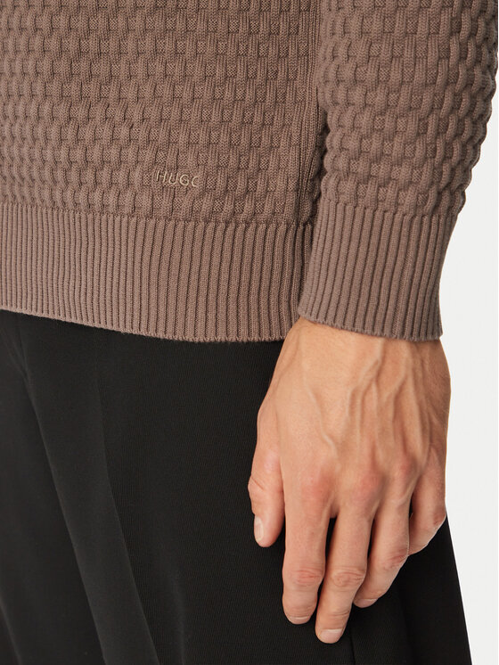 HUGO HUGO Pullover Sylas 50570271 Braun Regular Fit