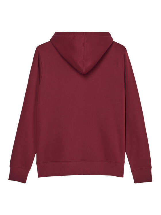 Element Element Sweatshirt Icon Embroidery ELYFT00199 Dunkelrot Regular Fit