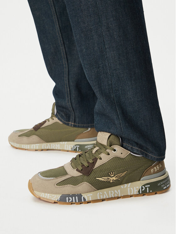 Aeronautica Militare Aeronautica Militare Сникърси 261SC0276UCT04327 Зелен