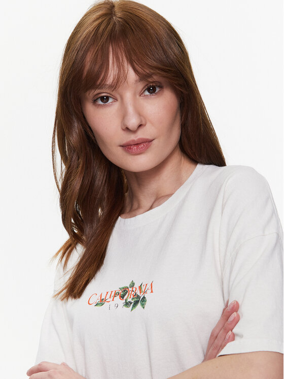 T-shirt BDG CALIFORNIA ORANGE T 76488816 Bianco