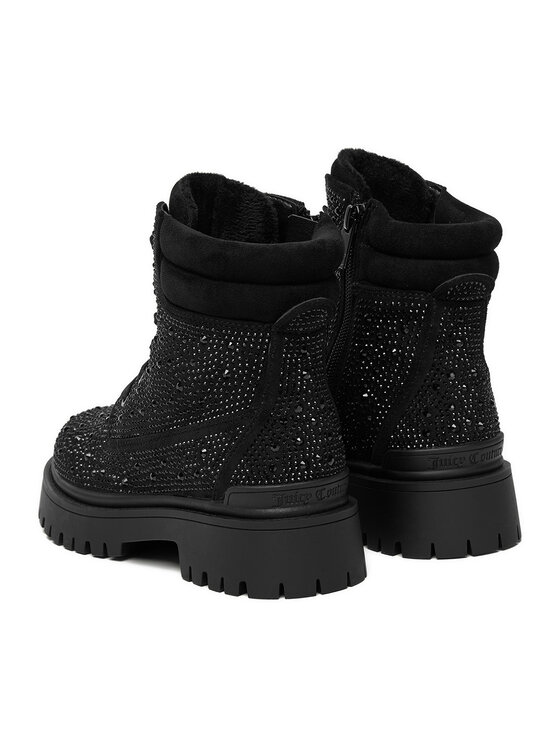 Juicy Couture Juicy Couture Schnürstiefeletten EO-CS6590-01 Schwarz