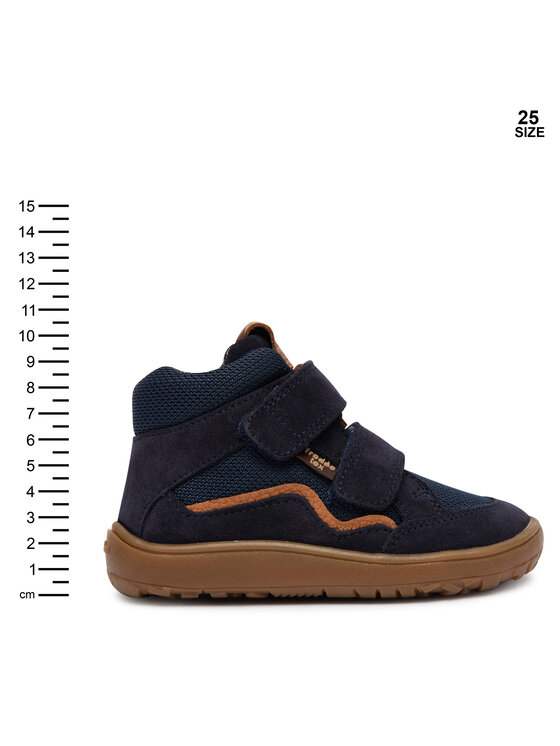 Froddo Froddo Kotníková obuv Barefoot Tex Autumn G3110266 S Tmavomodrá