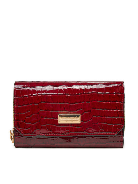 Monnari Monnari Portafoglio grande da donna PURIMP0-24Z-PUR0210-KM05D000-R00 Rosso