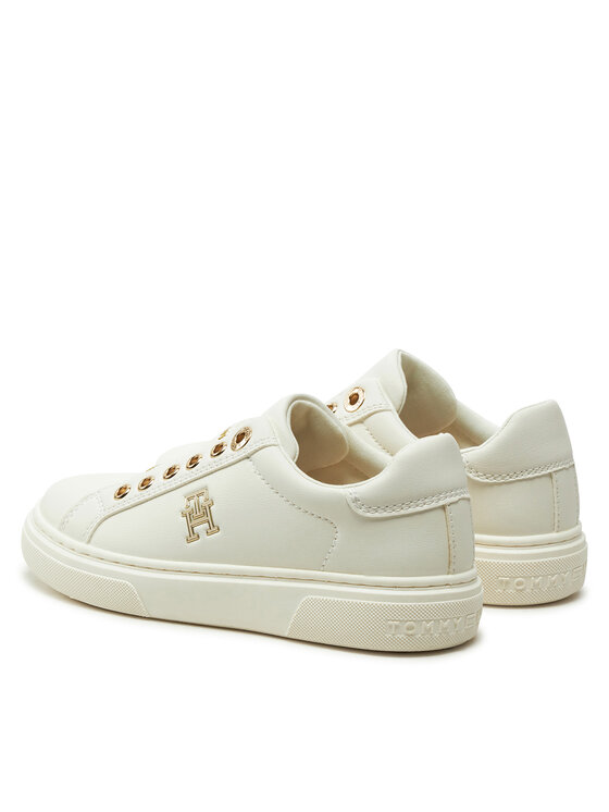 Tommy Hilfiger Tommy Hilfiger Sneakers Low Cut Sneaker T3A9-33744-1355 M Bianco