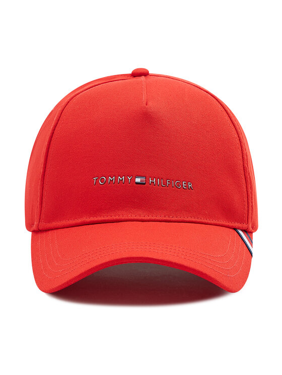 Tommy Hilfiger Tommy Hilfiger Шапка с козирка 1985 Downtown AM0AM08611 Червен