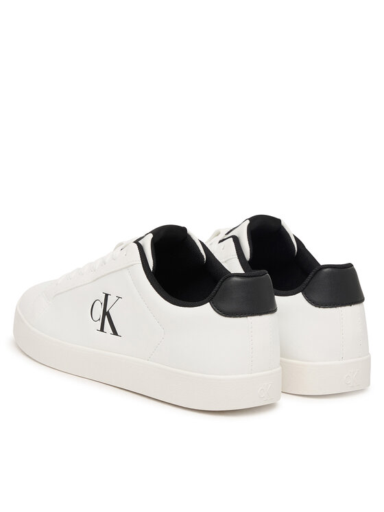 Calvin Klein Calvin Klein Сникърси 3 Cupsole Derby Pu Smo HM0HM02458 Бял