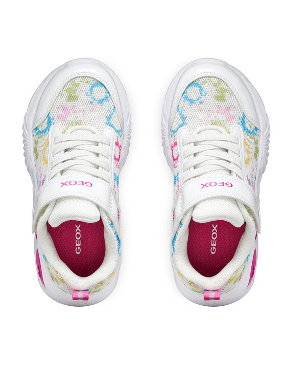 Geox Geox Sneakersy J Assister Girl J45E9B 0GFHH C0653 M Biały