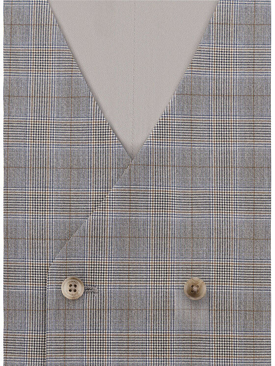Pako Lorente Pako Lorente Kamizelka garniturowa P26SF-8X-008 Szary Slim Fit