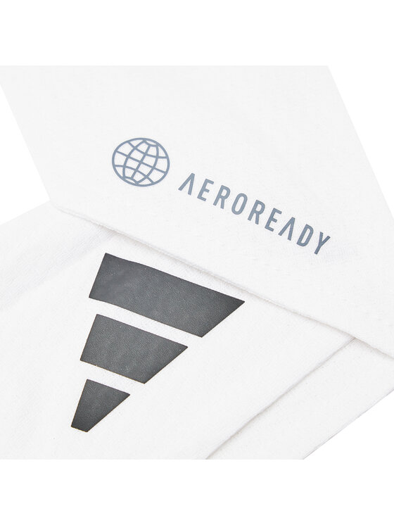 adidas adidas Opaska materiałowa Aeroready Tennis HT3907 Biały