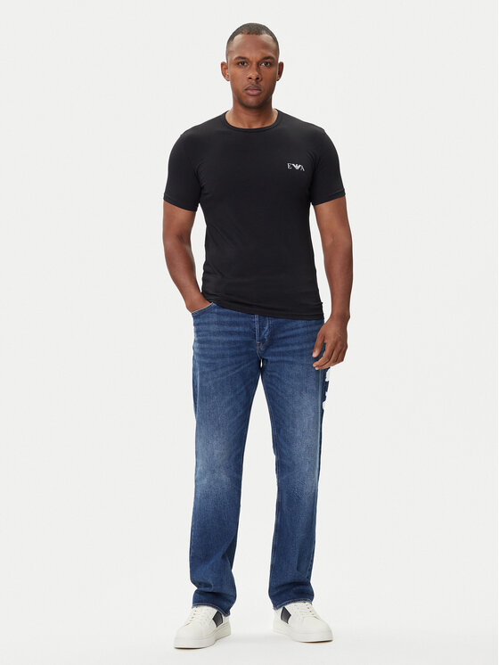 Emporio Armani Underwear Emporio Armani Underwear Komplekt kahest t-särgist EM001849 AF14131 MC005 Must Fitted Fit