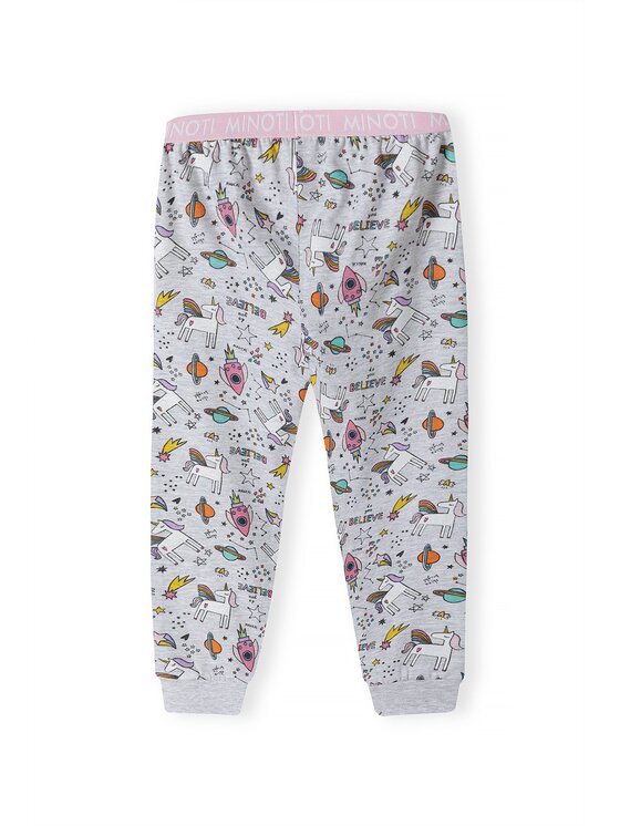 minoti minoti Piżama 16pj 2 Szary Regular Fit