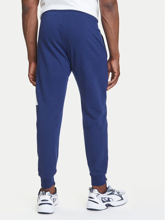 adidas adidas Donji dio trenerke Essentials Big Logo JE8967 Tamnoplava Regular Fit
