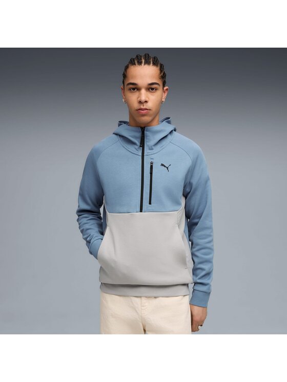 Puma Puma Bluza 688044 Niebieski Regular Fit