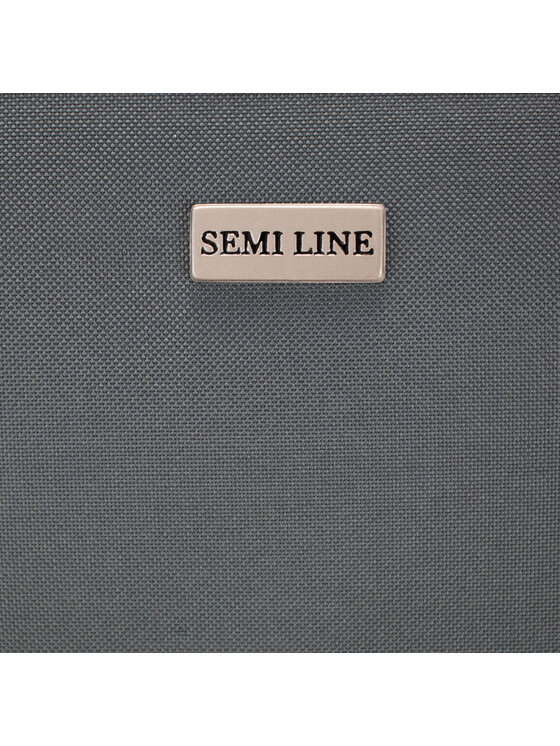 Semi Line Среден куфар T5602-2 Черен | Modivo.bg