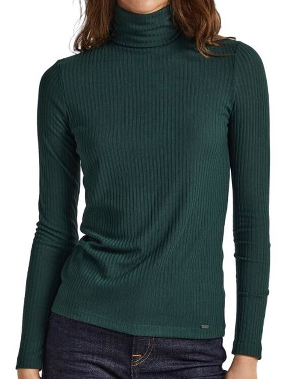 Pepe Jeans Pepe Jeans Sweter PL504618 692 Zielony Slim Fit