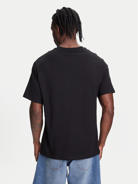 United Colors Of Benetton United Colors Of Benetton T-Shirt 3BL0U10A1 Czarny Oversize