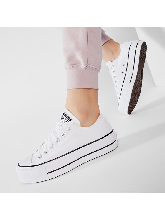 Converse Converse Tornacipő Chuck Taylor All Star Lift Ox 560251C Fehér