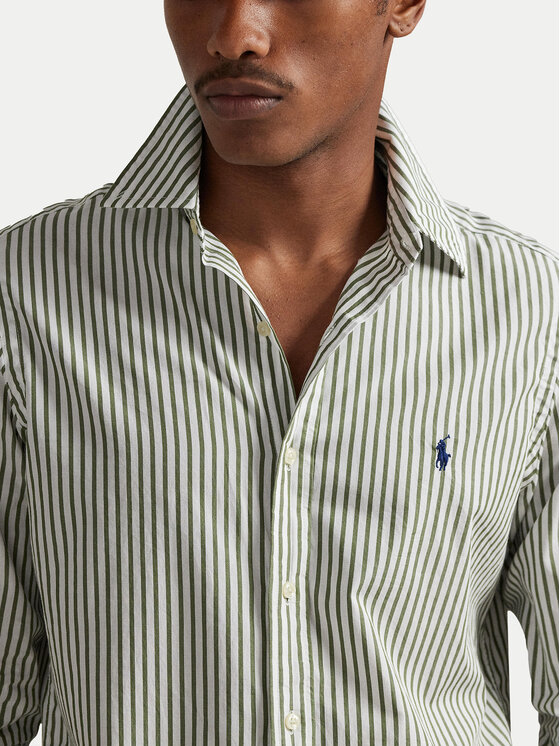 Polo Ralph Lauren Polo Ralph Lauren Koszula 710B15595009 Zielony Custom Fit