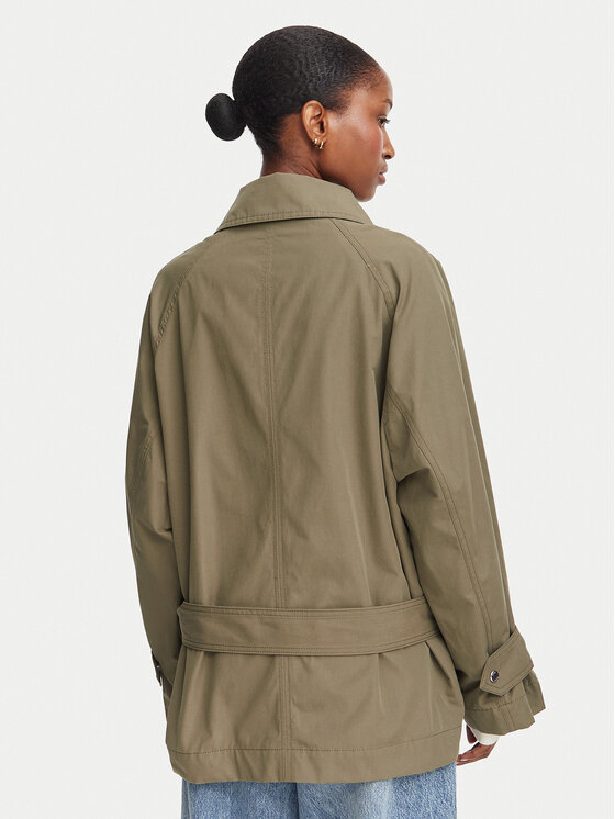 BOSS BOSS Trench C_Calisetta 50563248 Verde scuro Regular Fit