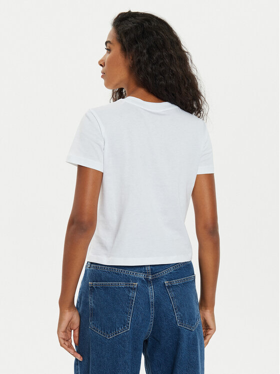 Calvin Klein Jeans Calvin Klein Jeans Тишърт Institutional J20J224914 Бял Regular Fit