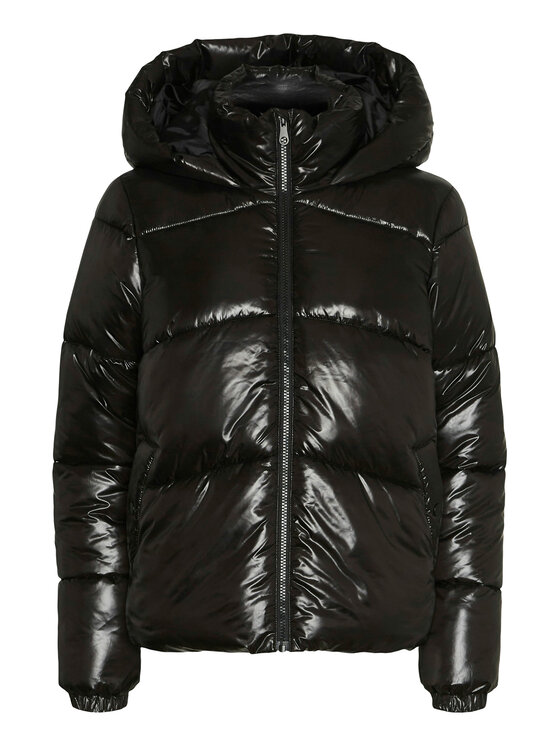 Vero Moda Vero Moda Zimska jakna Uppsashiny 10319303 Črna Regular Fit