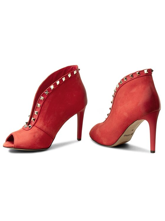 Scarpe stiletto B3898 Rosso