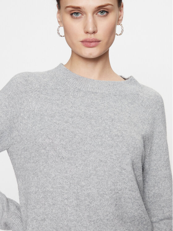 ONLY ONLY Пуловер Rica 15204279 Сив Regular Fit