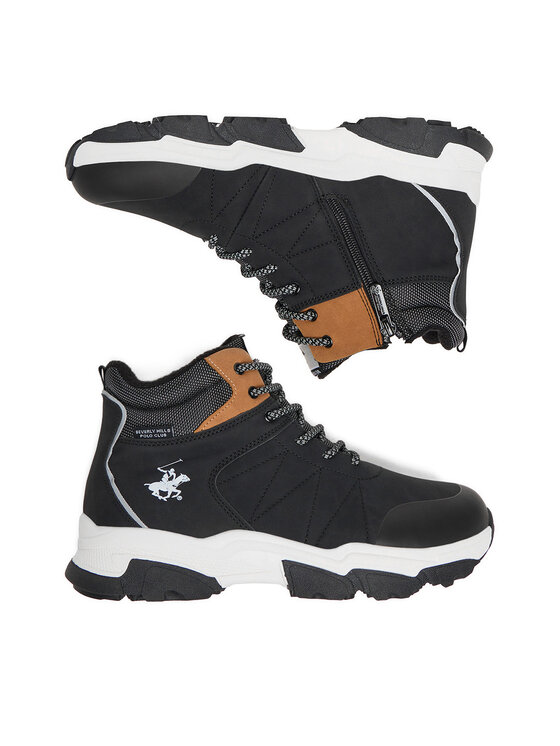 Beverly Hills Polo Club Beverly Hills Polo Club Schnürschuhe CEO-AVO-3299-002A Schwarz