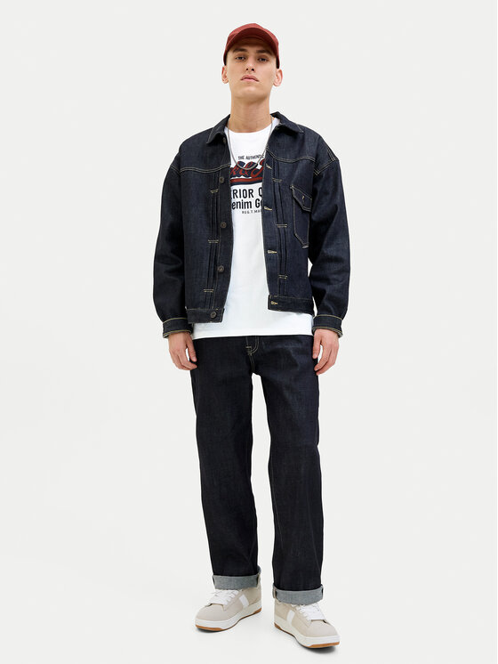 Jack&Jones Jack&Jones Majica Logo 12279535 Bela Standard Fit