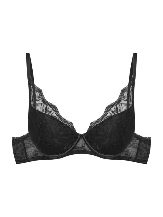 Esotiq Esotiq Biustonosz push-up 41807 Czarny