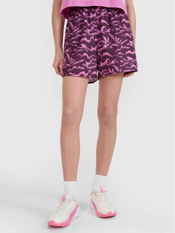 4F 4F Plážové šortky 4FWSS25UBDSF136-50A Farebná Regular Fit