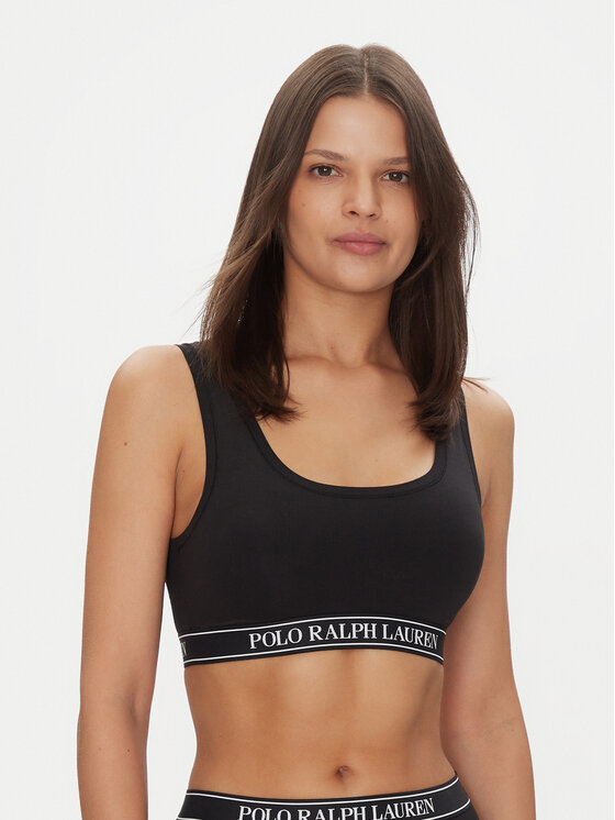 Polo Ralph Lauren Sutien top Femei, Mărimea: L, Negru, 4P0479