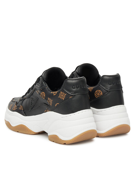 Guess Guess Sneakersy FLTHPY FAL12 Čierna