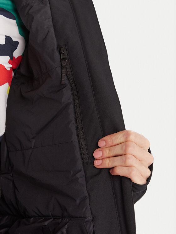 Rossignol Rossignol Slidinėjimo striukė Rochrun RLOWJ04 Juoda Regular Fit