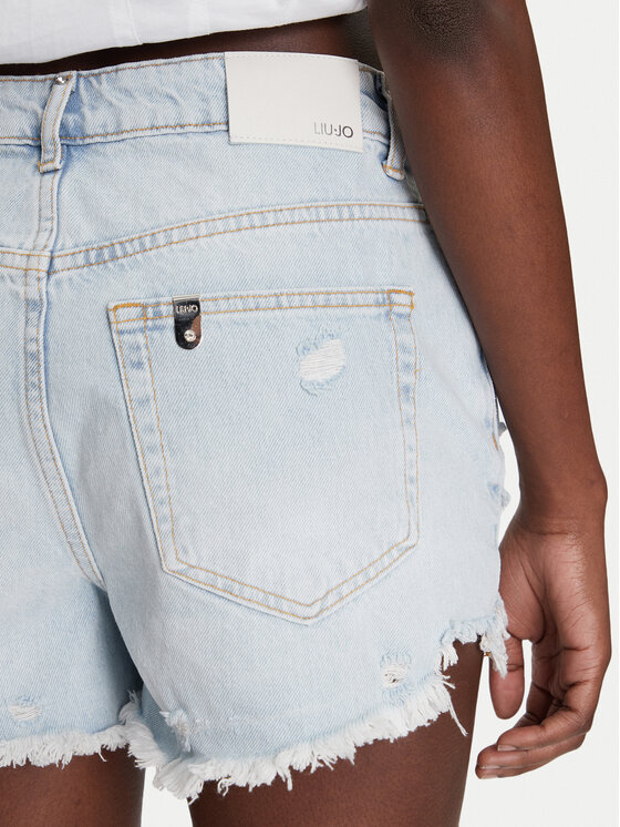 Liu Jo Liu Jo Pantaloncini di jeans UA5253 D0238 Blu Regular Fit