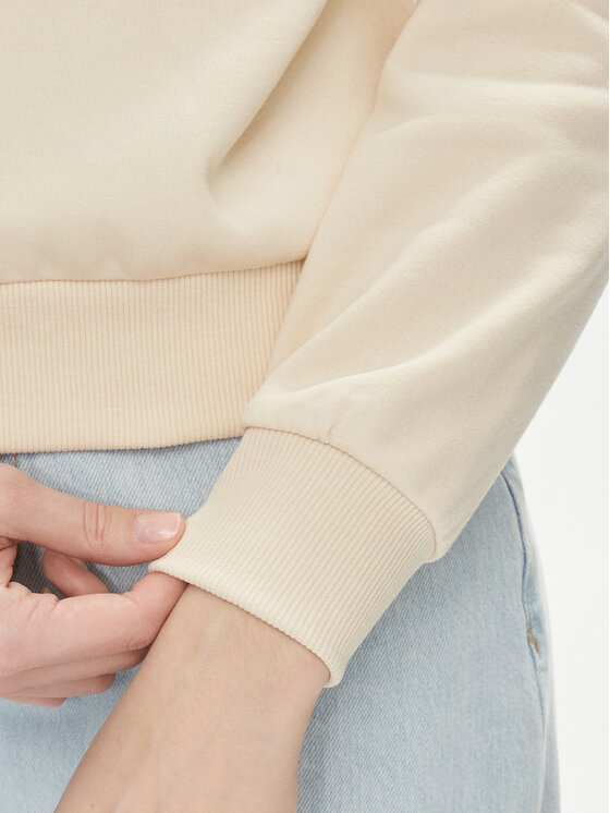 JDY JDY Світшот Paris 15221015 Білий Regular Fit