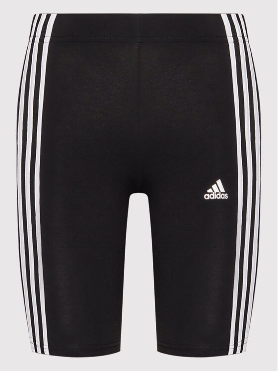 adidas adidas Dviratininko šortai Essentials 3-Stripes Bike GR3866 Juoda Extra Slim Fit