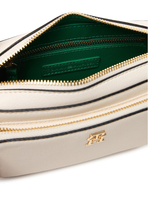 Tommy Hilfiger Tommy Hilfiger Torebka Th Icon Camera Bag AW0AW18120 Écru
