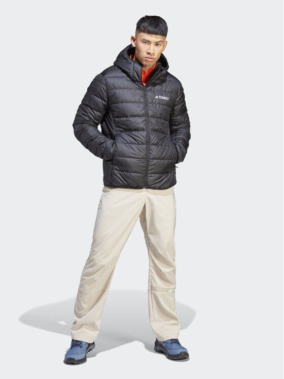 adidas adidas Пуховик Terrex Multi Light Down IP6038 Чорний Slim Fit
