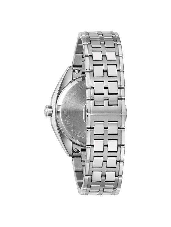 Bulova bulova Zegarek 96B415 Srebrny