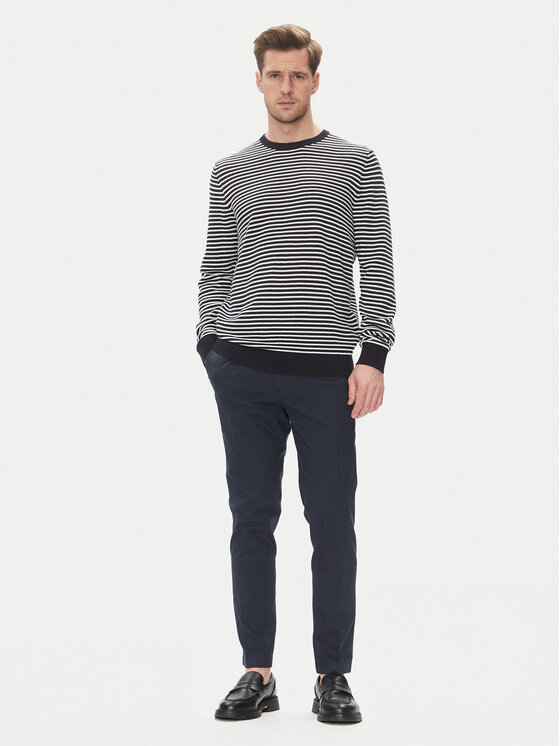Bugatti Bugatti Chino 1950 76210C Tamnoplava Slim Fit