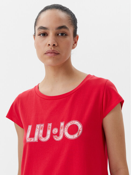 Liu Jo Beachwear Liu Jo Beachwear Sukienka codzienna VA5194 JS003 Czerwony Regular Fit